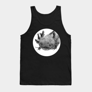 Axolotl illustration Tank Top